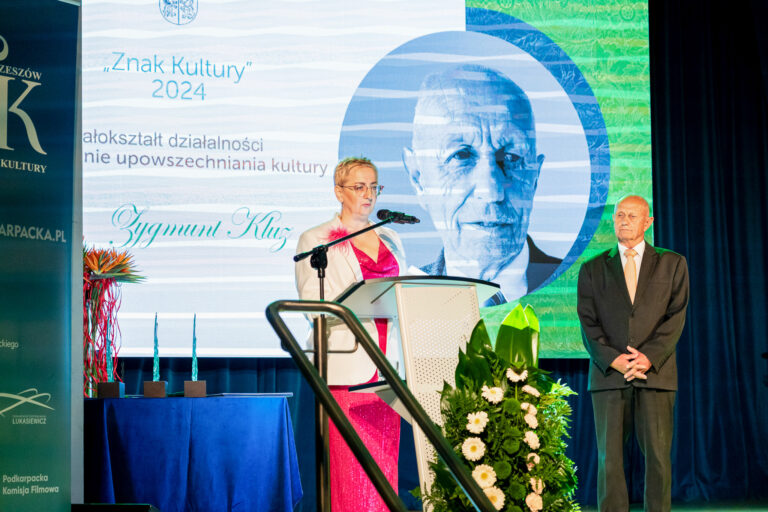 Zygmunt Kluz uhonorowany Znakiem Kultury.