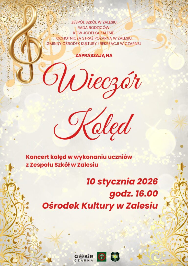 Serdecznie zapraszamy na Wieczór Kolęd