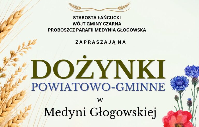 Powiatowo-Gminne Dożynki w Medyni Głogowskiej